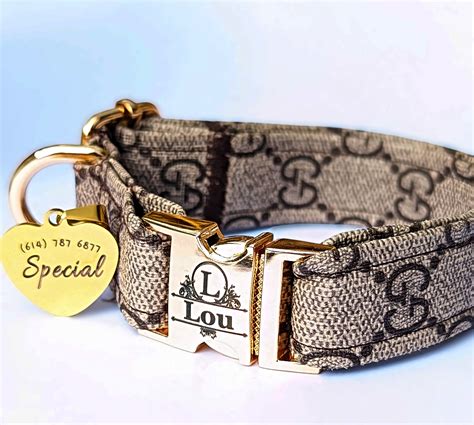 gucci pet grote logo|gucci pet collars.